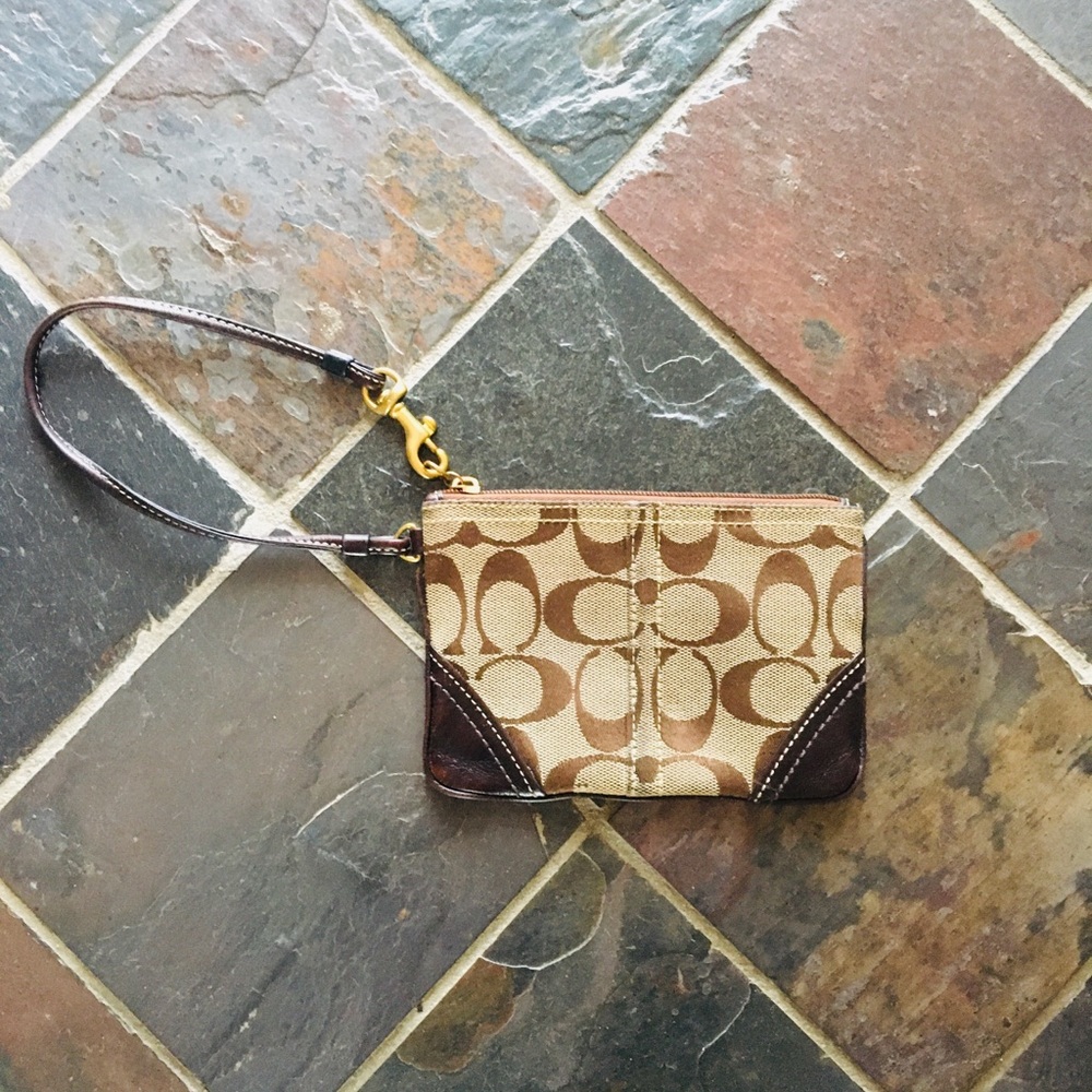 Coach wristlet